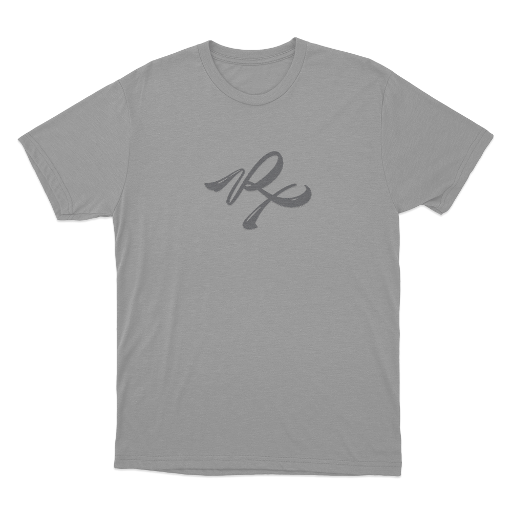 PRX Classic Signature Logo Unisex T Shirt Grey PRX Classic Signature Logo Unisex T Shirt Grey