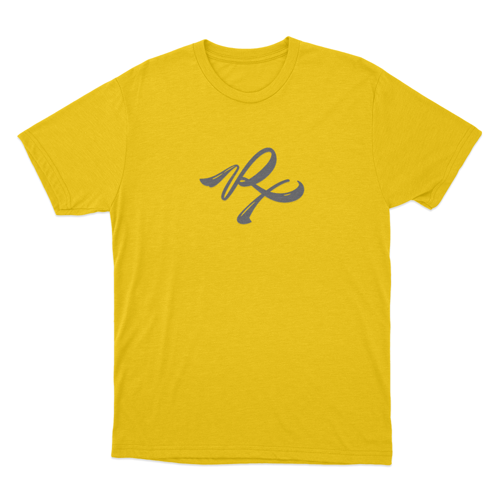 PRX Classic Signature Logo Unisex T Shirt Yellow PRX Classic Signature Logo Unisex T Shirt Yellow