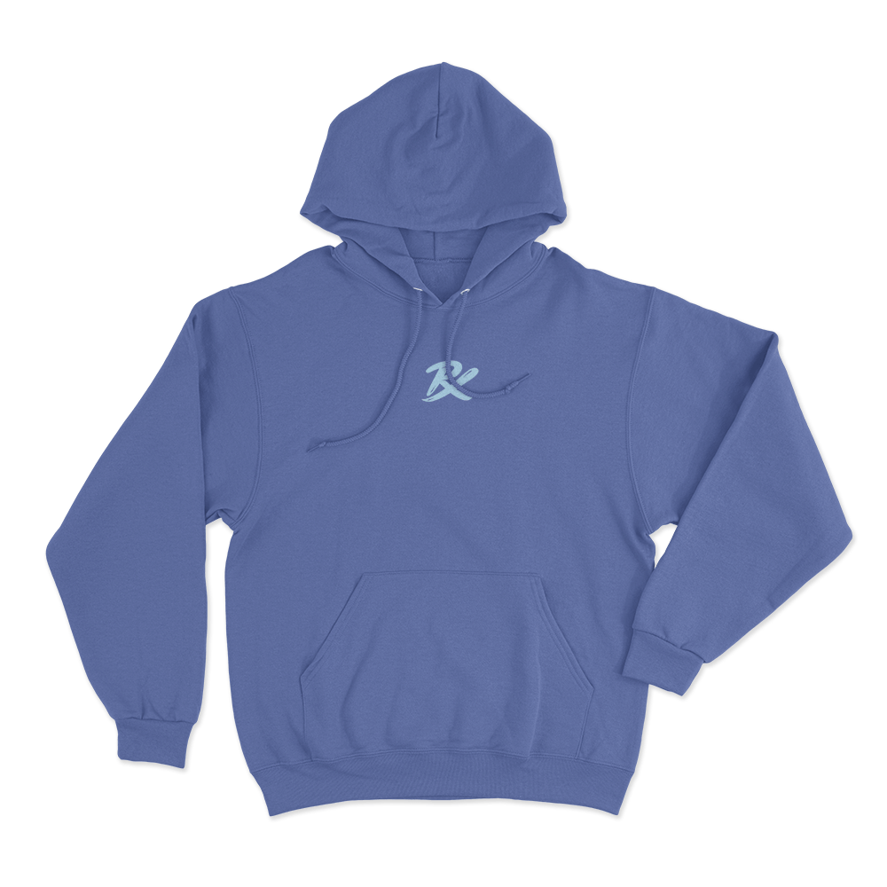 PRX Signature Logo Unisex Hoodie Blue PRX Signature Logo Unisex Hoodie Blue