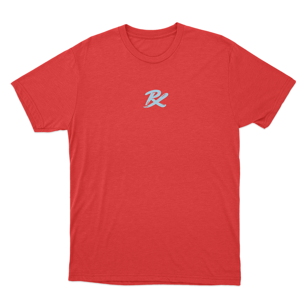 PRX Signature Logo Unisex T Shirt Red PRX Signature Logo Unisex T Shirt Red