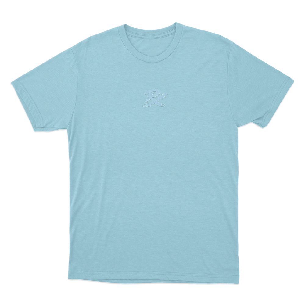 PRX Signature Logo Unisex T Shirt Sky Blue PRX Signature Logo Unisex T Shirt Sky Blue