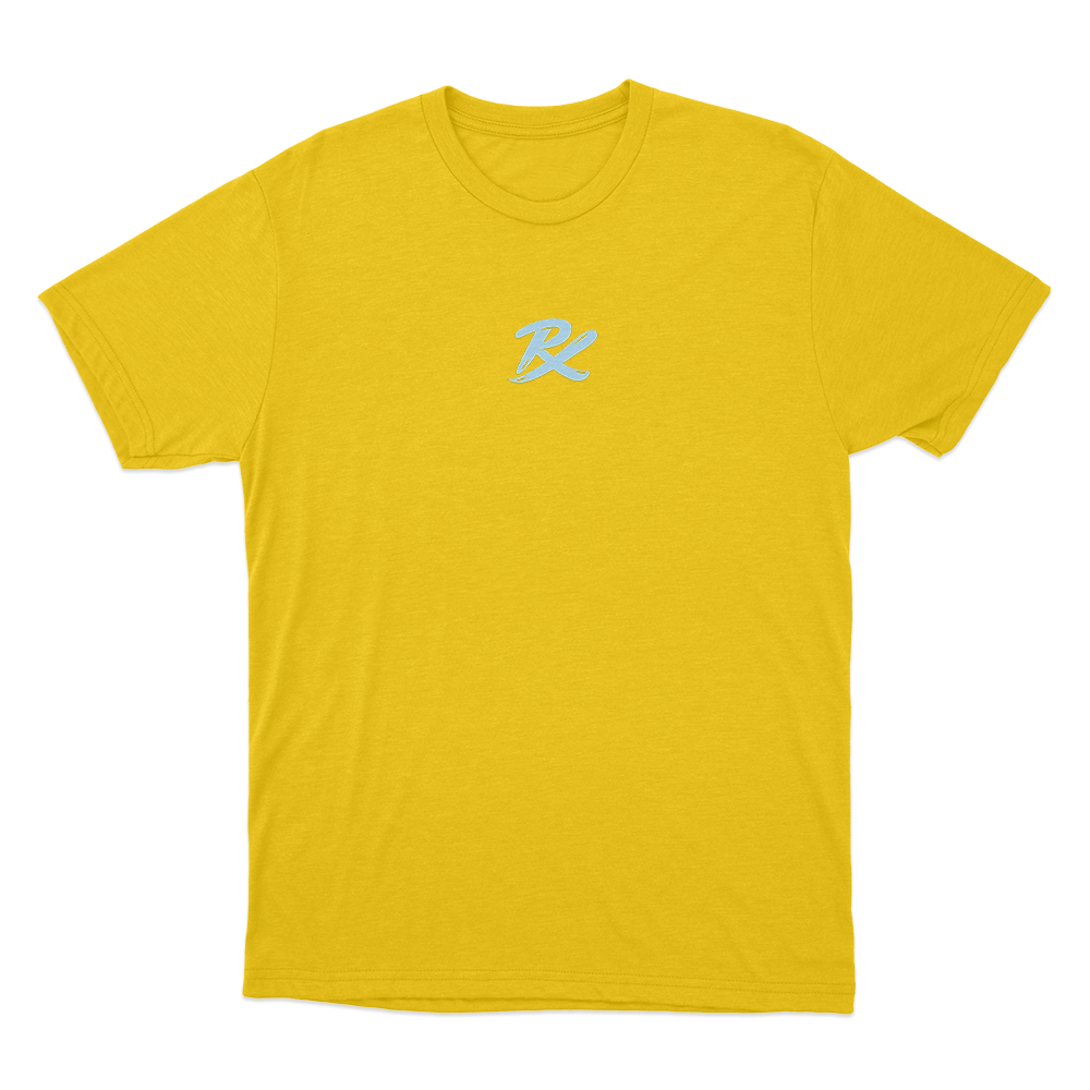 PRX Signature Logo Unisex T Shirt Yellow PRX Signature Logo Unisex T Shirt Yellow